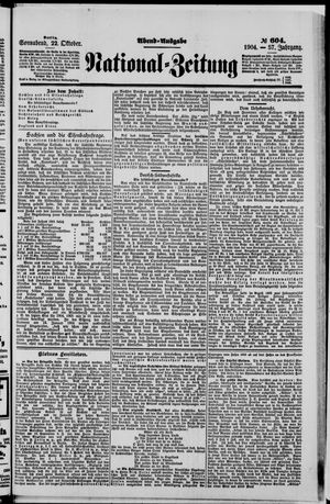 National-Zeitung vom 22.10.1904