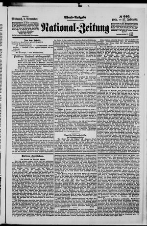 National-Zeitung vom 09.11.1904