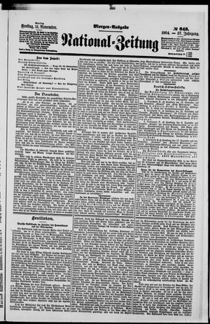 National-Zeitung vom 11.11.1904