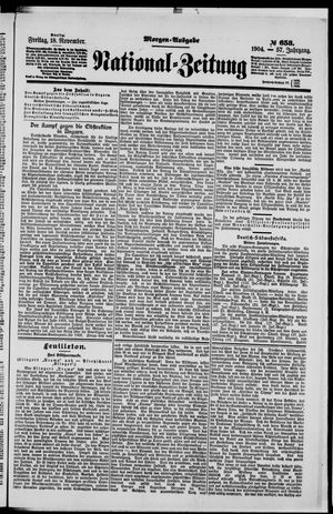 National-Zeitung vom 18.11.1904