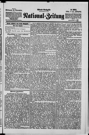 National-Zeitung vom 23.11.1904