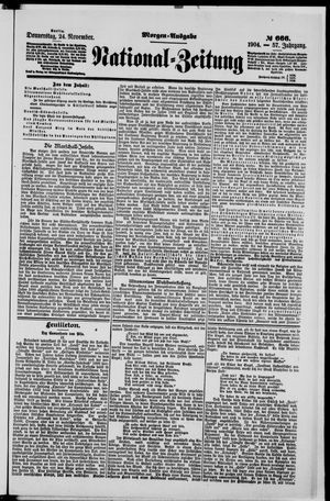 National-Zeitung vom 24.11.1904