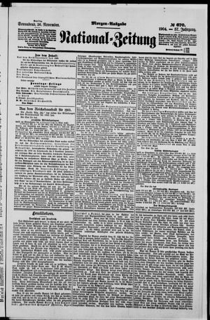 National-Zeitung vom 26.11.1904