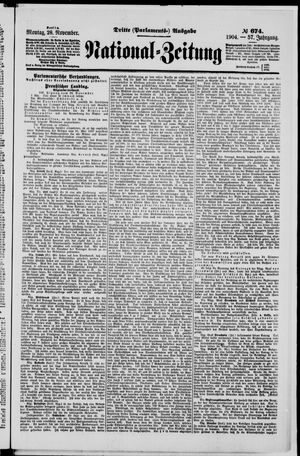 National-Zeitung vom 28.11.1904