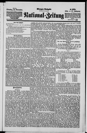 National-Zeitung vom 29.11.1904