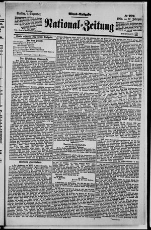 Nationalzeitung vom 09.12.1904