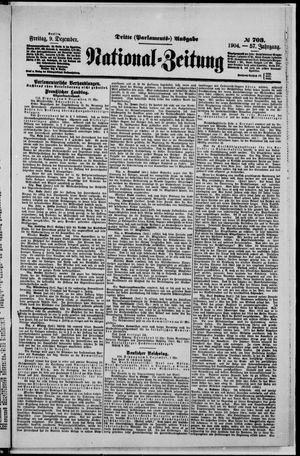 Nationalzeitung vom 09.12.1904