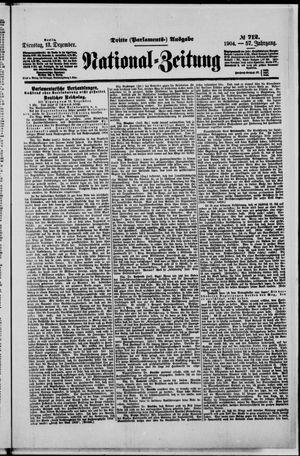 National-Zeitung on Dec 13, 1904