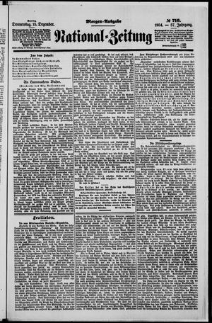 National-Zeitung vom 15.12.1904