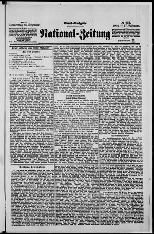 National-Zeitung vom 15.12.1904