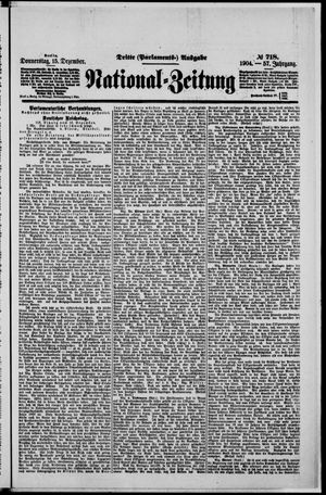 National-Zeitung vom 15.12.1904