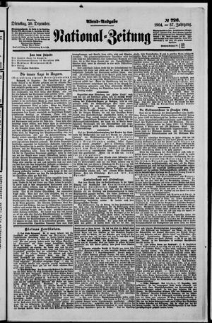 National-Zeitung vom 20.12.1904