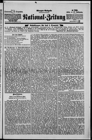 National-Zeitung vom 22.12.1904