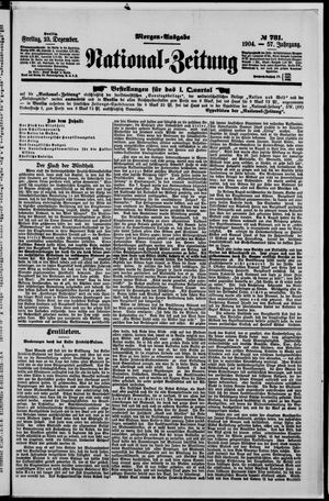 National-Zeitung vom 23.12.1904