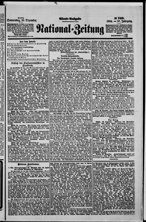 National-Zeitung vom 29.12.1904