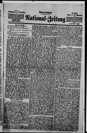 Nationalzeitung vom 31.12.1904