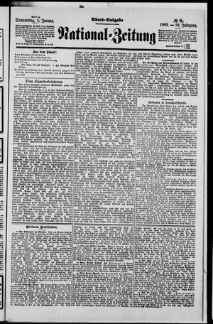 Nationalzeitung vom 05.01.1905