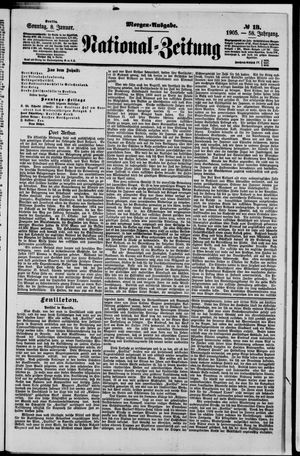 Nationalzeitung vom 08.01.1905