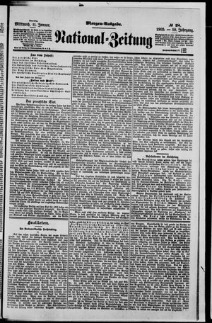 National-Zeitung vom 11.01.1905