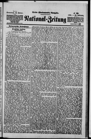 National-Zeitung vom 14.01.1905