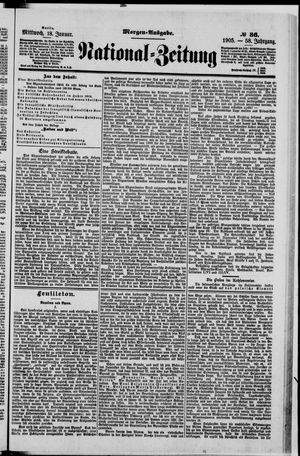 National-Zeitung vom 18.01.1905