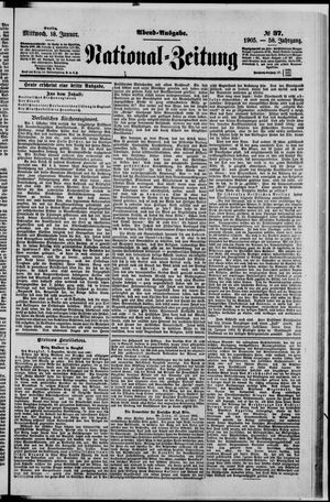 National-Zeitung vom 18.01.1905