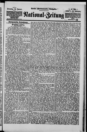 National-Zeitung on Jan 24, 1905