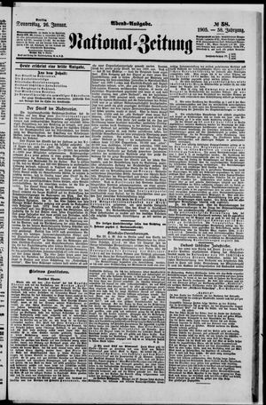 National-Zeitung vom 26.01.1905