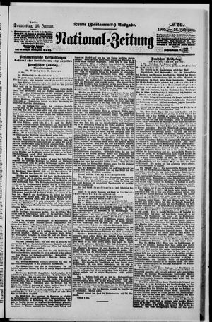 National-Zeitung vom 26.01.1905