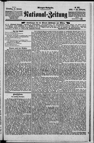 National-Zeitung vom 31.01.1905