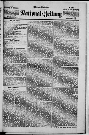National-Zeitung vom 01.02.1905