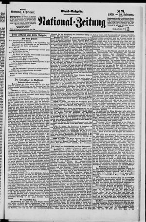 National-Zeitung vom 01.02.1905