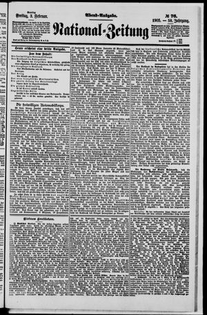 Nationalzeitung vom 03.02.1905