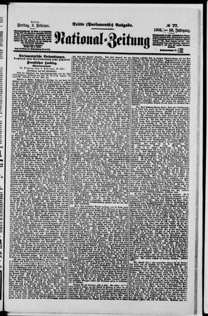 Nationalzeitung vom 03.02.1905