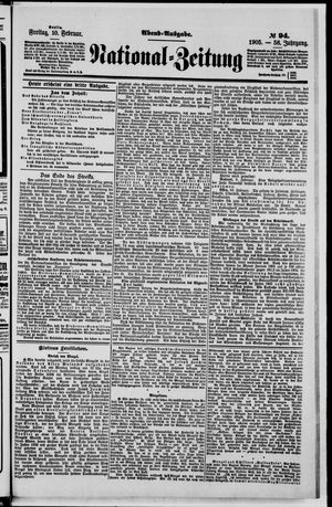 National-Zeitung on Feb 10, 1905