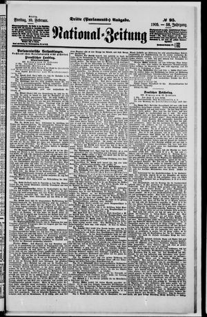 National-Zeitung on Feb 10, 1905