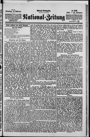 National-Zeitung vom 14.02.1905