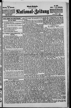 National-Zeitung vom 20.02.1905