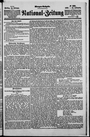 National-Zeitung vom 24.02.1905