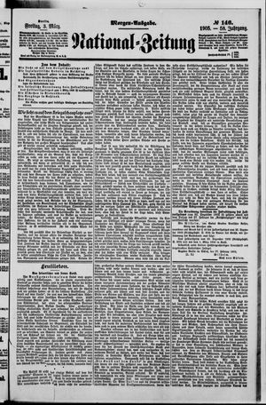 Nationalzeitung vom 03.03.1905