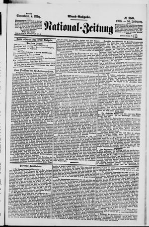 National-Zeitung on Mar 4, 1905