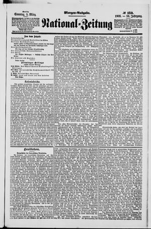 Nationalzeitung vom 05.03.1905
