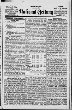Nationalzeitung vom 07.03.1905