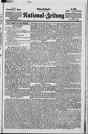 National-Zeitung vom 09.03.1905