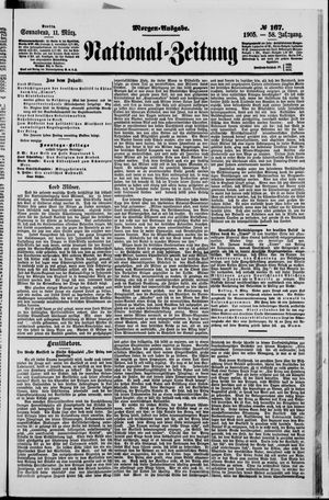 Nationalzeitung vom 11.03.1905