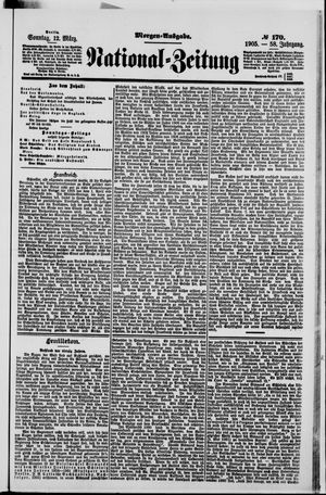 Nationalzeitung vom 12.03.1905