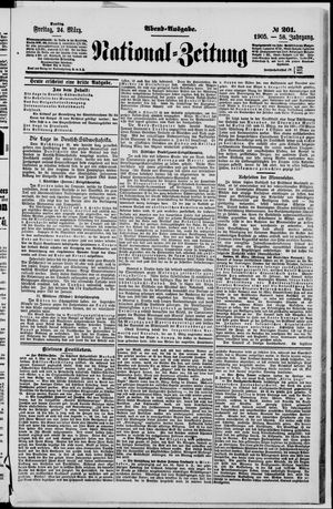 Nationalzeitung vom 24.03.1905