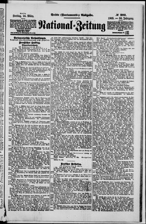 Nationalzeitung vom 24.03.1905