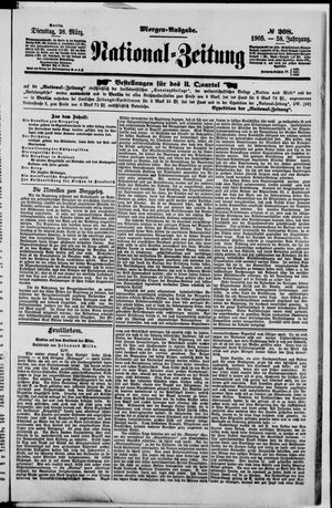 National-Zeitung vom 28.03.1905