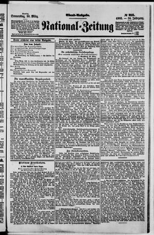 Nationalzeitung vom 30.03.1905